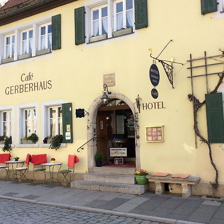 Hotel Gerberhaus Rothenburg ob der Tauber Exterior foto